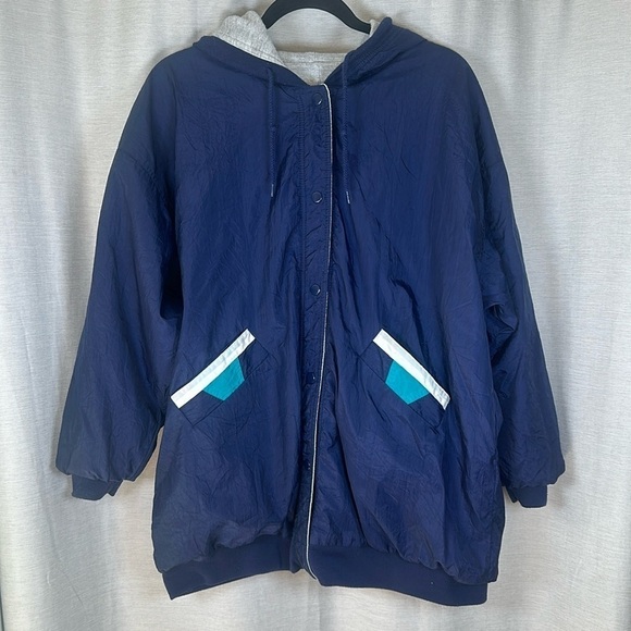 VINTAGE 90s REVERSIBLE JACKET SIZE(OS) - Picture 1 of 9